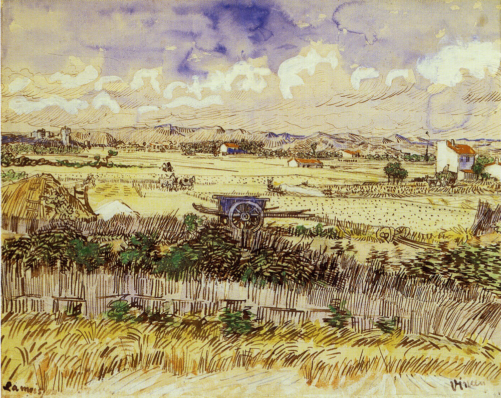 Vincent van Gogh - Harvast Landscape