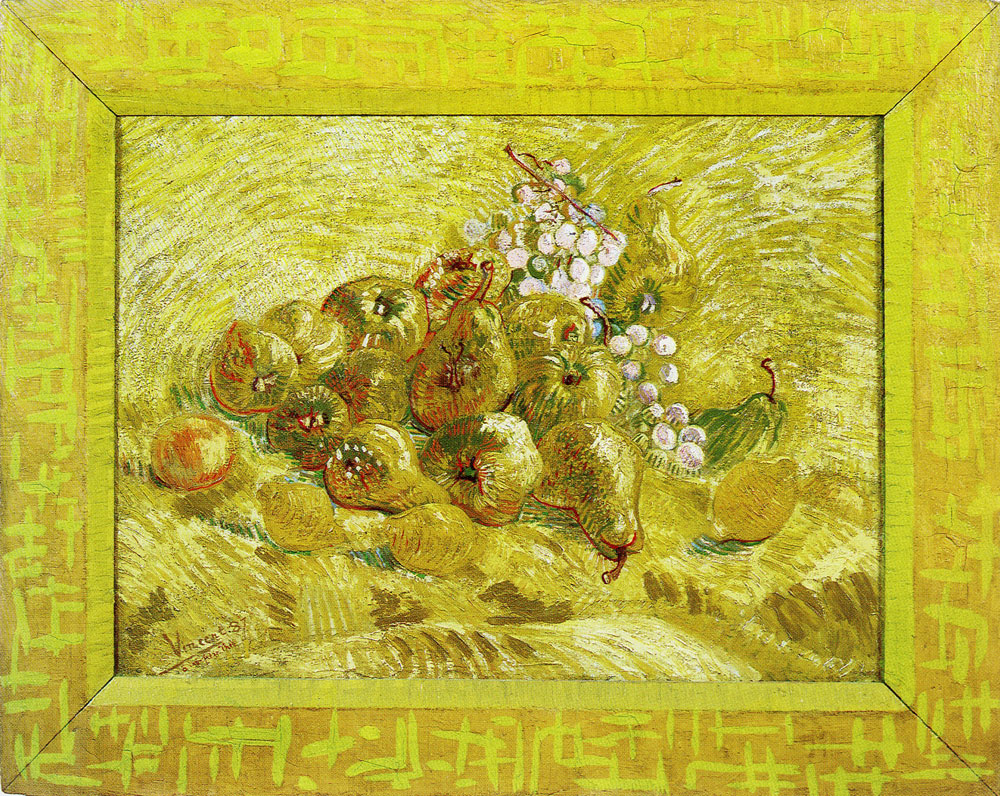 Vincent van Gogh - White Grapes, Apples, Pears, Lemons, and Orange