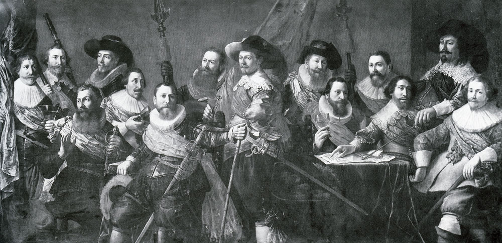 Willem Bartsius - Officers of the Oude Schuttterij of Alkmaar