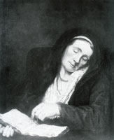 Abraham van Dijck Sleeping Woman