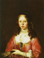 Adam Camerarius Portrait of a Young Woman