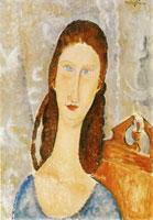 Amedeo Modigliani Portrait of Jeanne Hébuterne