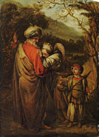 Barend Fabritius Abraham Dismissing Hagar and Ishmael