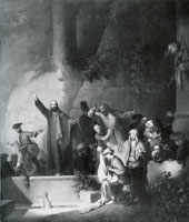 Christian Wilhelm Ernst Dietrich The Raising of Lazarus