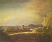 Jacob de Villeers Landscape with a City