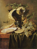 Jan Davidsz. de Heem Still Life with a Glass and Oysters