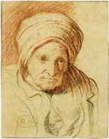 Jan Lievens Head of an Old Woman
