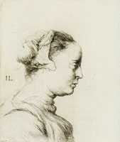 Jan Lievens Young Woman in a Cap, in Profile