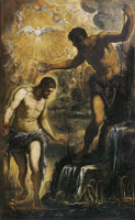 Tintoretto Baptism of Christ