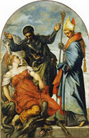 Tintoretto Saint George, Saint Louis, and the Princess