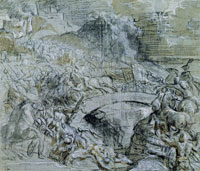 Titian Study for Battle of Spoleto