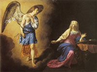 Adriaen van de Velde - The Annunciation