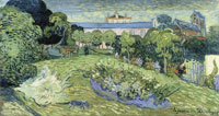 Vincent van Gogh Daubigny's Garden with Black Cat