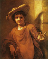 Willem Drost Boy with a Flute