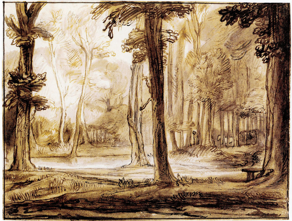 Abraham Furnerius - Woodland landscape