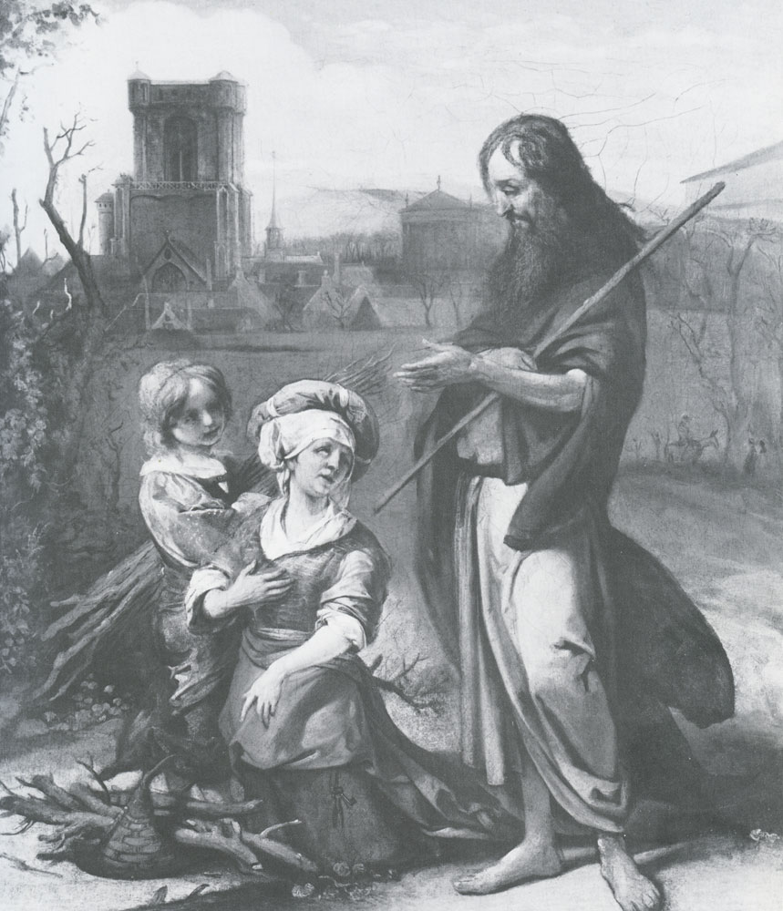 Barend Fabritius - Elijah and the widowed woman of Zarephath