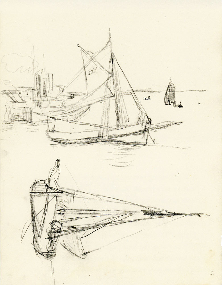 Claude Monet - Studies of Boats