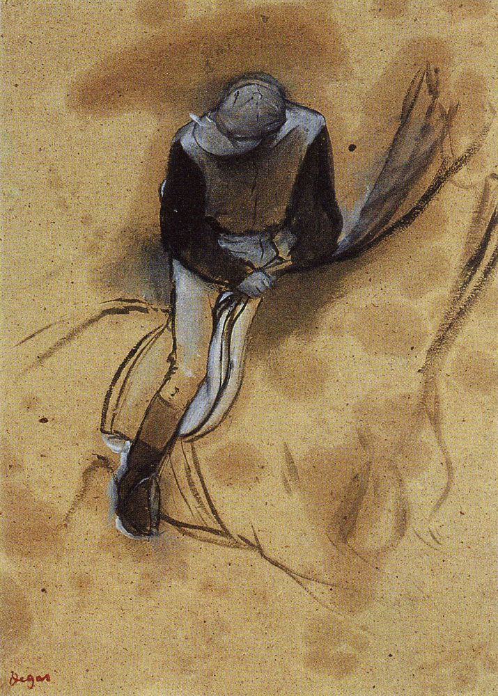 Edgar Degas - Studies of a Jockey