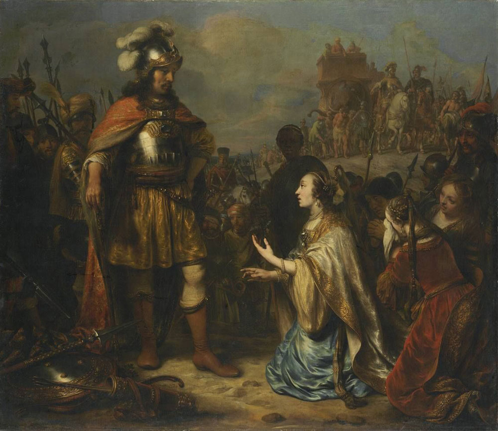 Gerbrand van den Eeckhout - Alexander and the Wives of Darius
