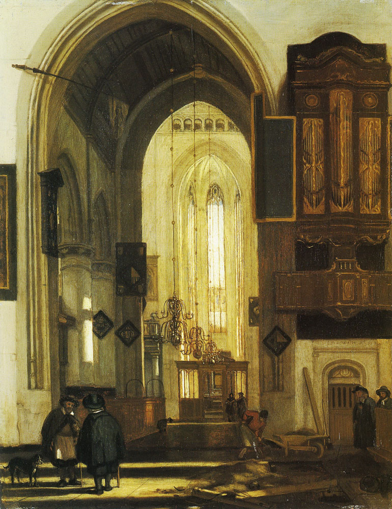 Emanuel de Witte - Church interior