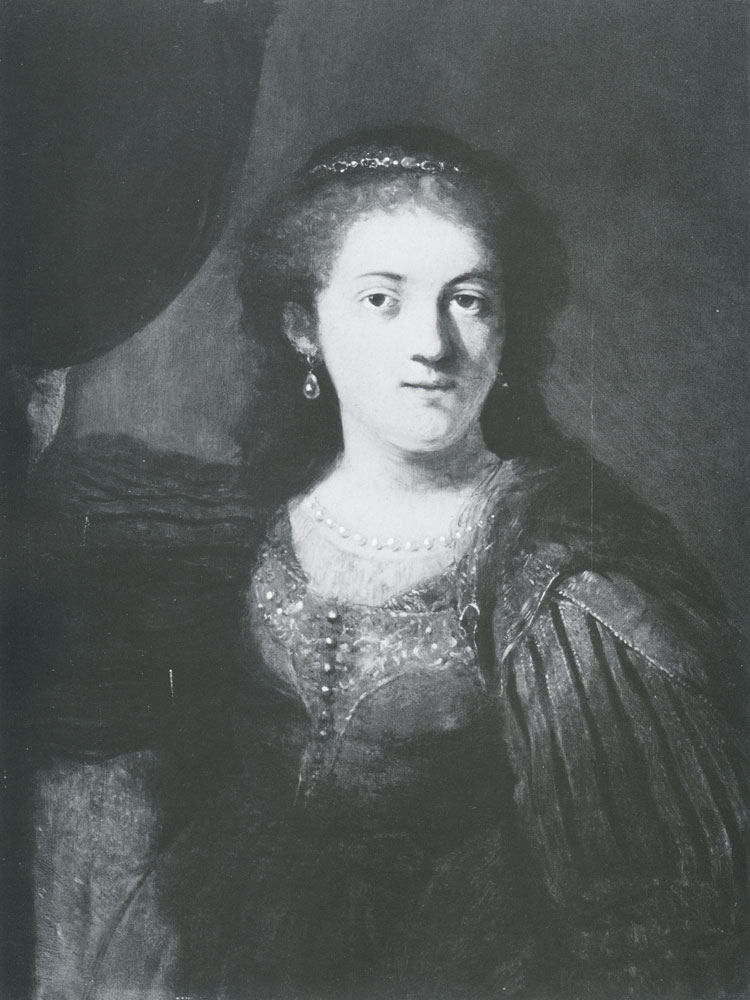 Govert Flinck - Portrait of a Lady in a Fantasy Dress