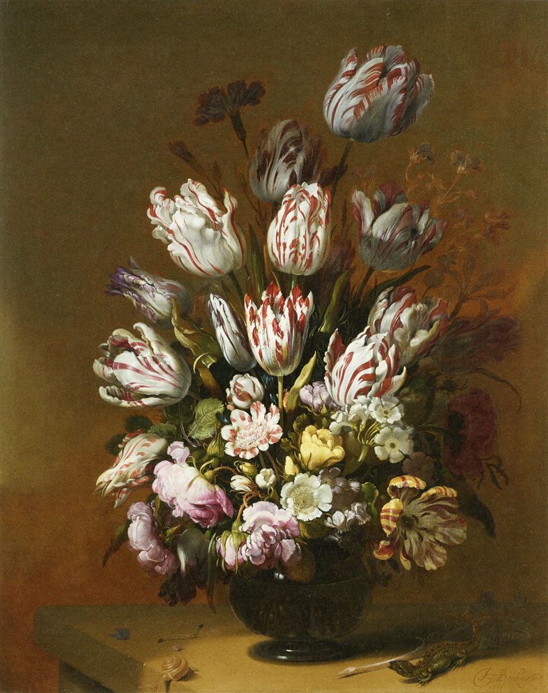 Hans Bollongier - Still Life with Flowers
