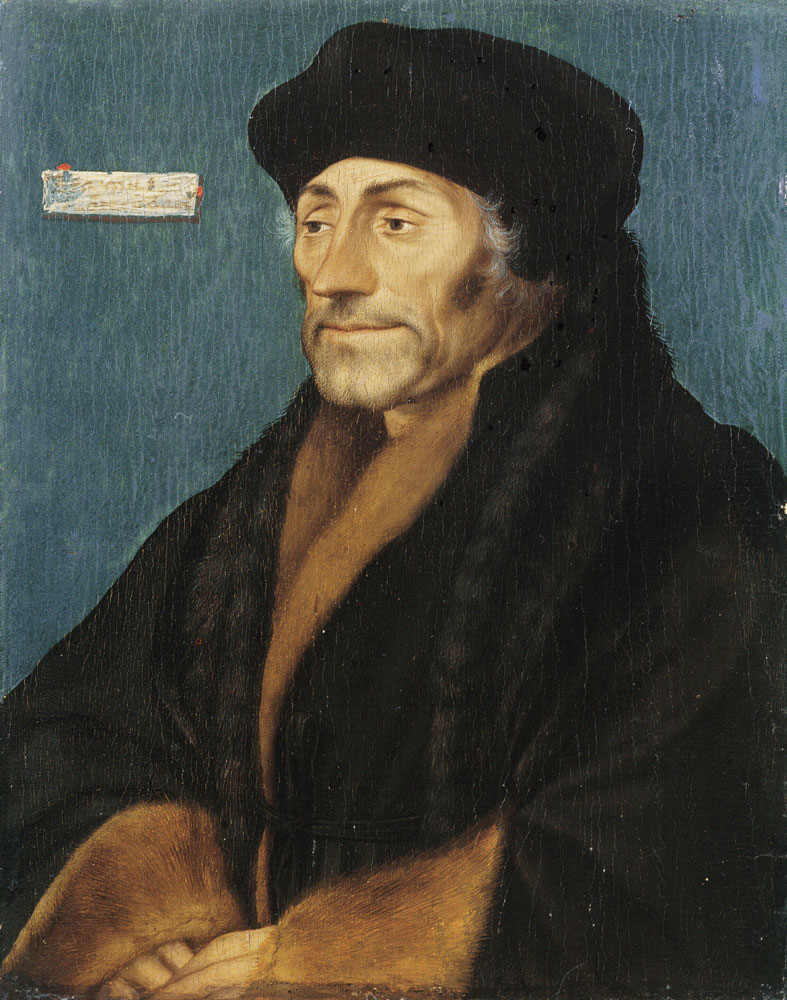 Hans Holbein the Younger - Erasmus of Rotterdam