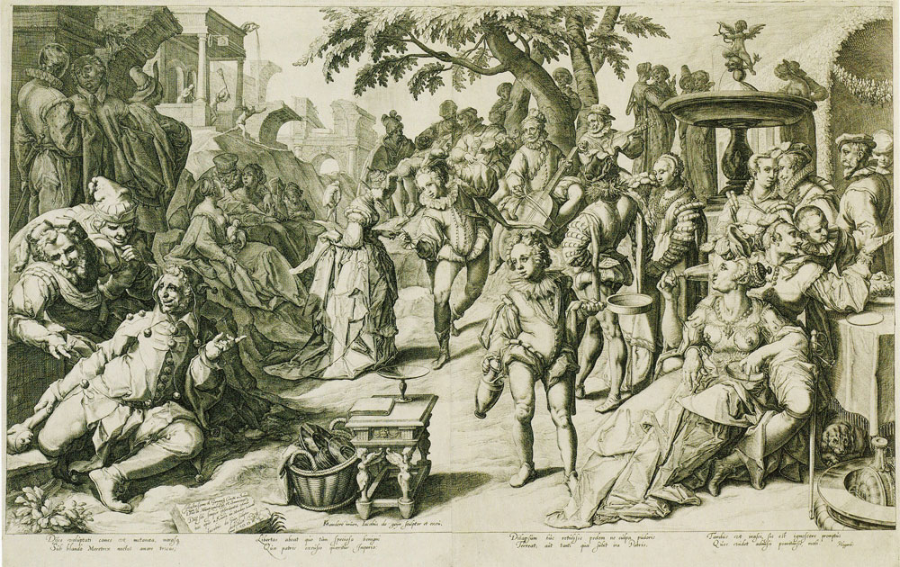 Jacques de Gheyn II after Karel van Mander - The Prodigal Son