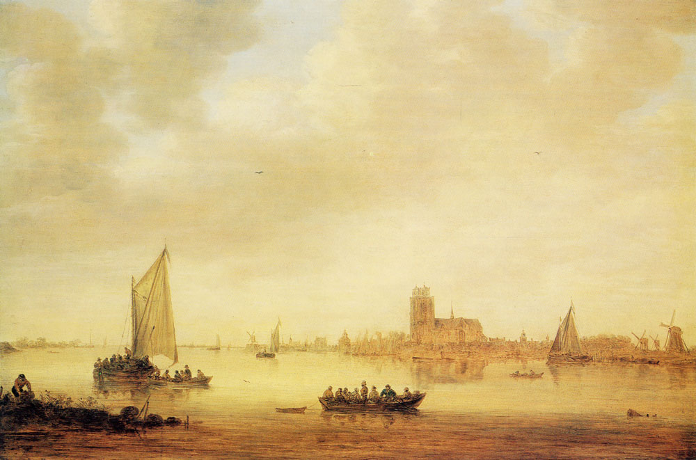 Jan van Goyen - View of Dordrecht from the Dordtse Kil