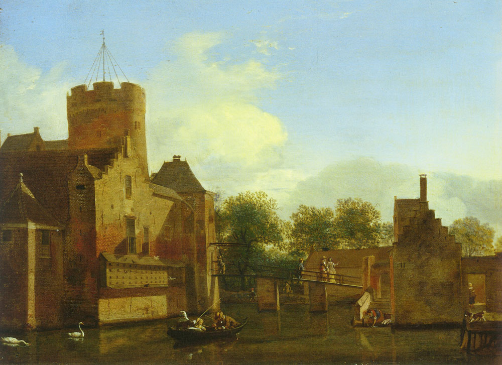 Jan van der Heyden - Loenersloot castle