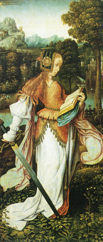 Master of Frankfurt - Saint Catherine
