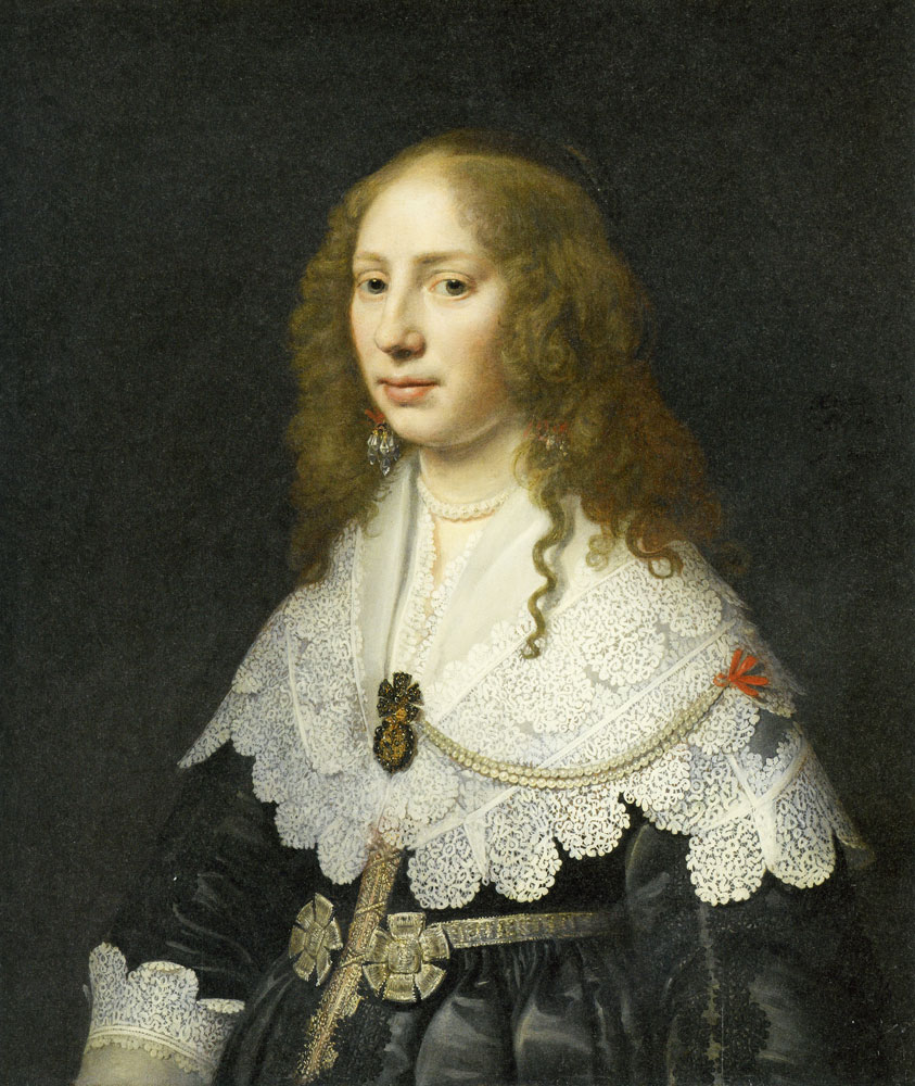 Michiel Jansz. van Mierevelt - Portrait of Aegje Hasselaer