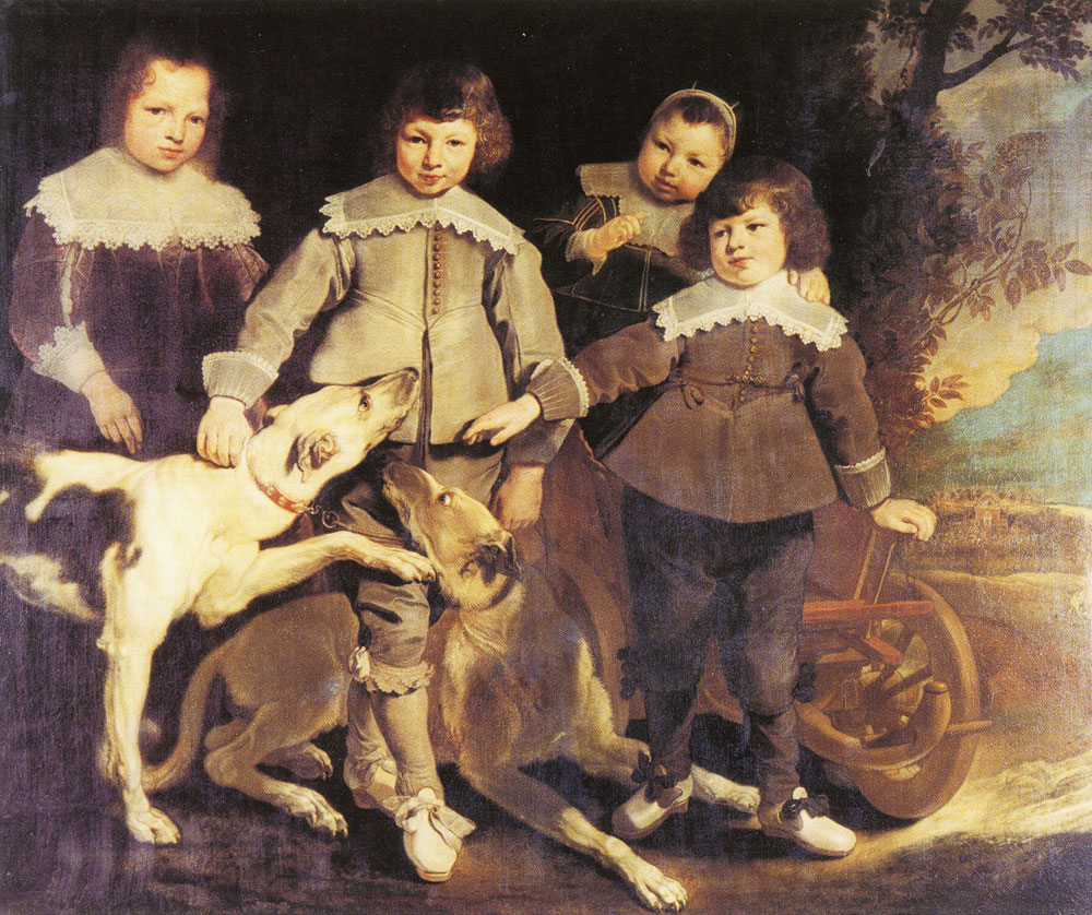 Pieter Soutman - Group of Four Children