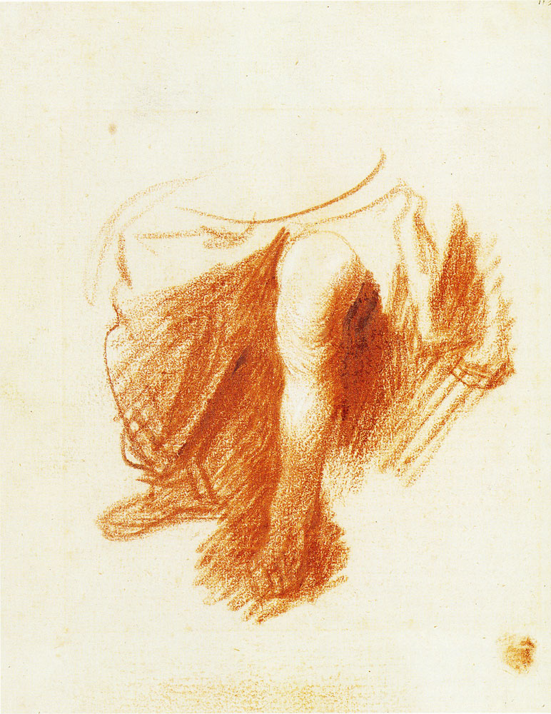 Rembrandt - Study of the Legs of a Seated Woman