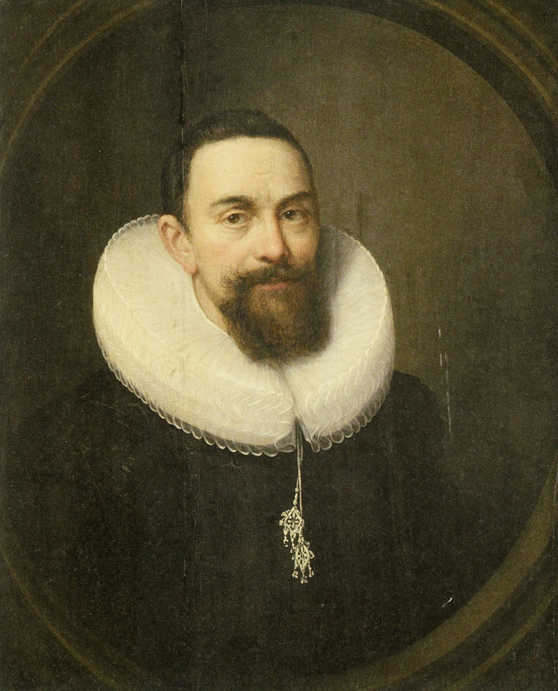 Circle of Salomon Mesdach - Portrait of Sir Pieter Courten