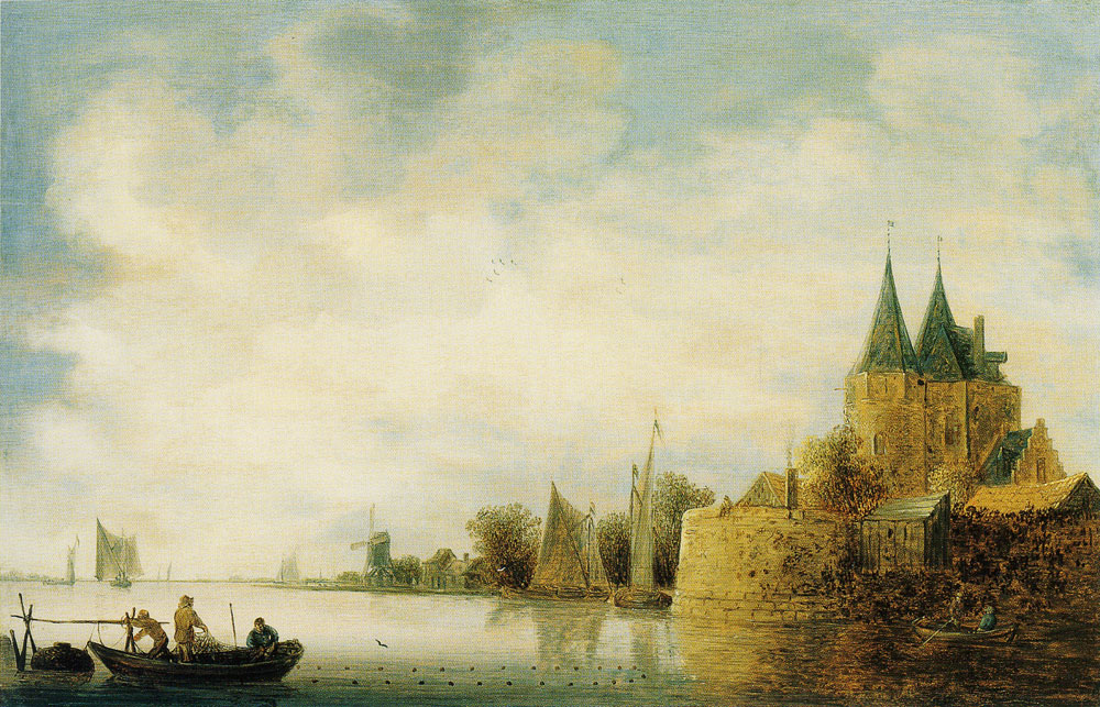 Wouter Knijff - View of the North Port at Hoorn