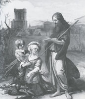 Barend Fabritius Elijah and the widowed woman of Zarephath