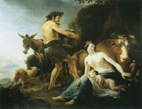 Claes Berchem The infancy of Zeus