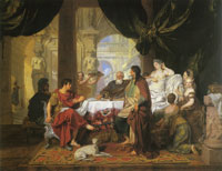 Gerard de Lairesse Cleopatra's banquet
