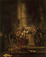 Gerbrand van den Eeckhout Solomon's idolatry