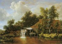 Meindert Hobbema A watermill