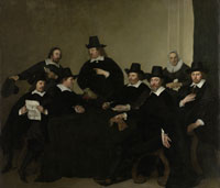 Jacob Adriaensz. Backer The Governors of the Nieuwezijds huiszitten- and aalmoezeniershuis in Amsterdam