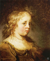 Jacob Backer Portrait of a Girl