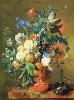 Jan van Huysum Flowers in an Urn
