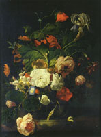 Rachel Ruysch Still life with flowers