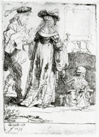 Rembrandt The Married Couple and Death