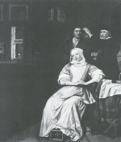 Samuel van Hoogstraten The sick lady