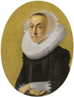 Attributed to Willem Cornelisz. Duyster Portrait of a Woman