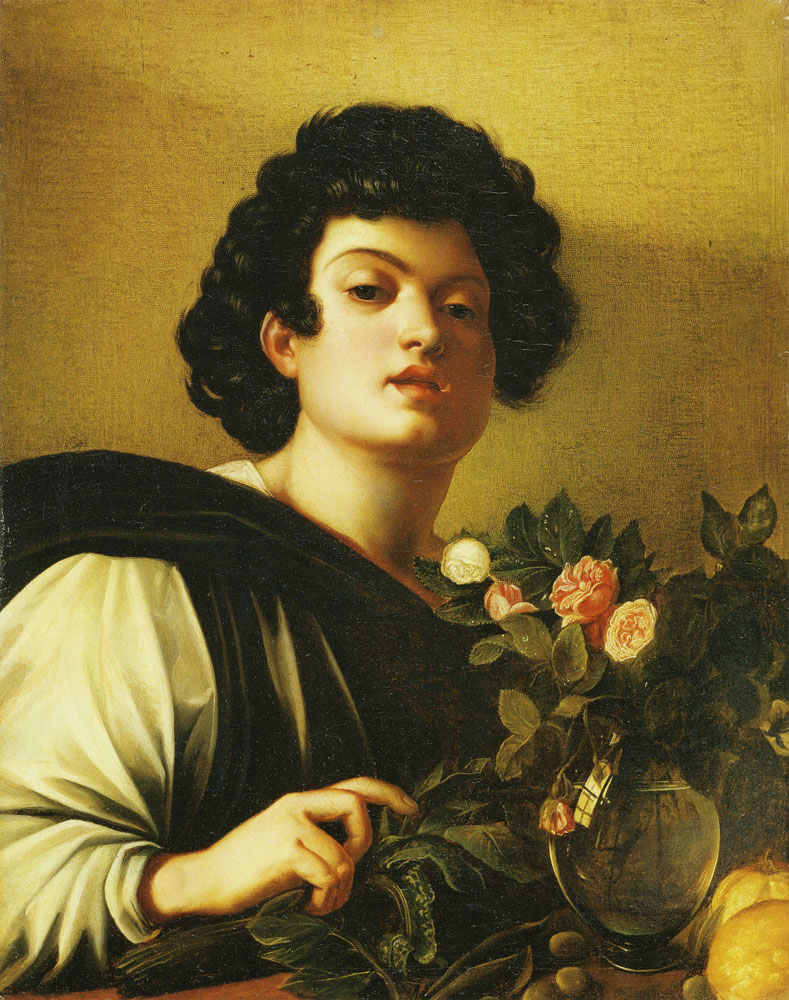 Copy after Caravaggio - Boy with a Vase