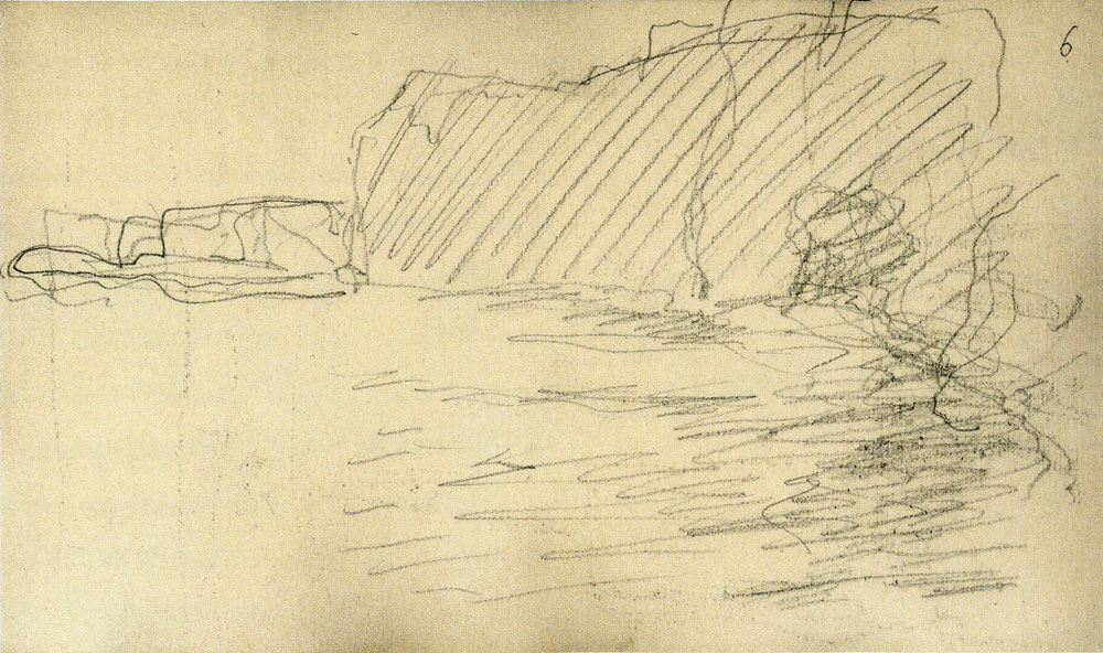 Claude Monet - The Cliffs of Varengeville